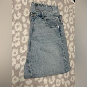 Garage Light Blue Flare & Wide Leg Jeans